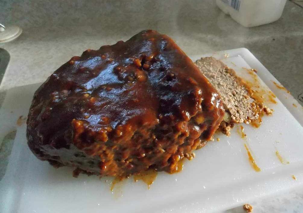 Meatloaf with BBQ Sauce