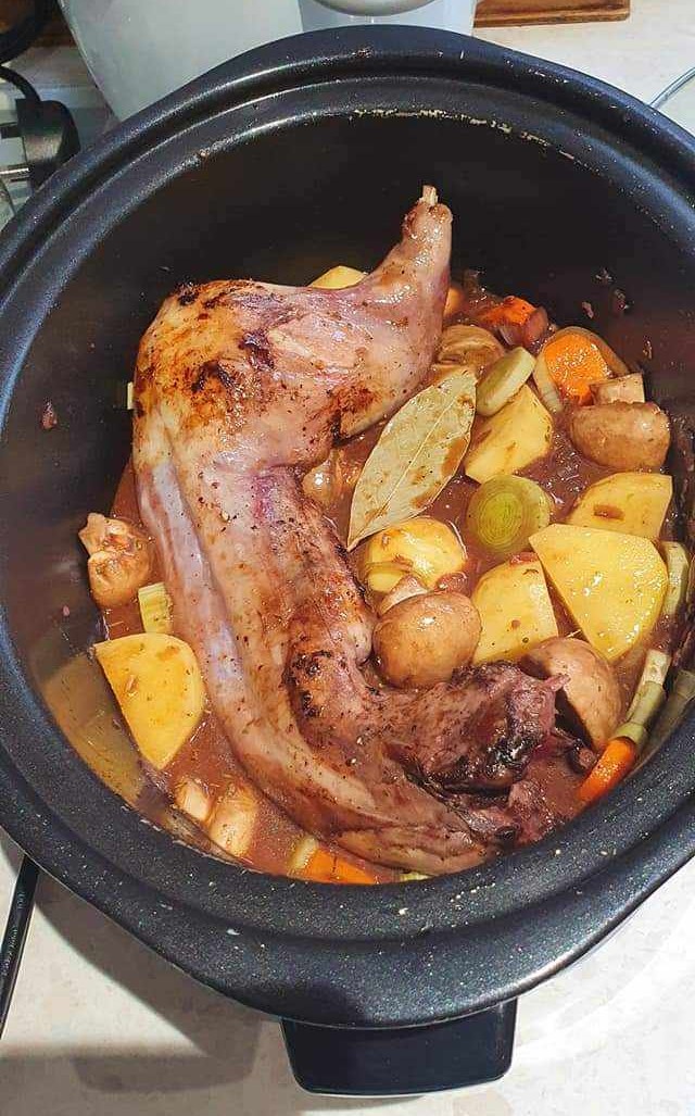 Slow Cooker Rabbit Stew - Slow Cooker Tip
