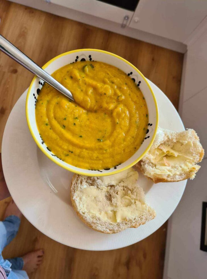 Carrot & Coriander Soup Slow Cooker Tip