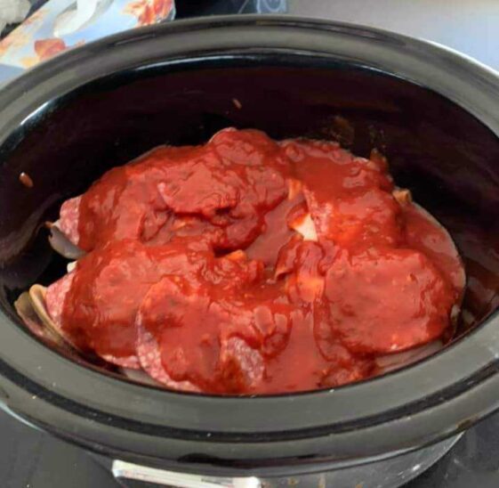 Pizza Chicken - Slow Cooker Tip