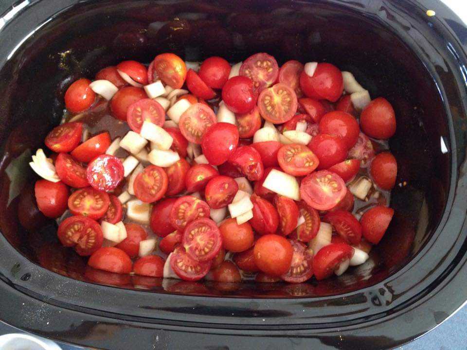 Slow Cooker Tomato Relish