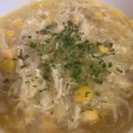 Chicken and corn soup