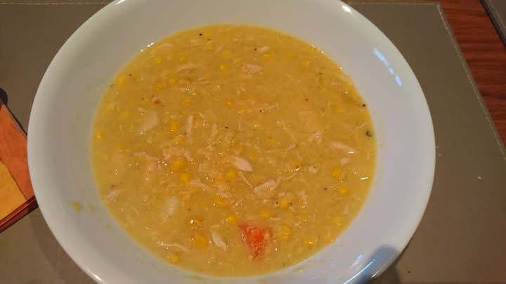 Chicken and Sweet Corn Soup Recipe