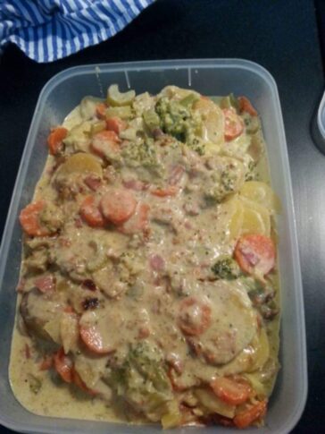 Creamy Vegetable Bake Recipe