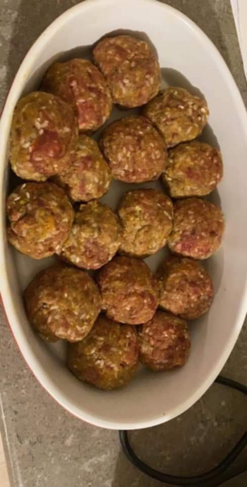 Porcupine Meatballs