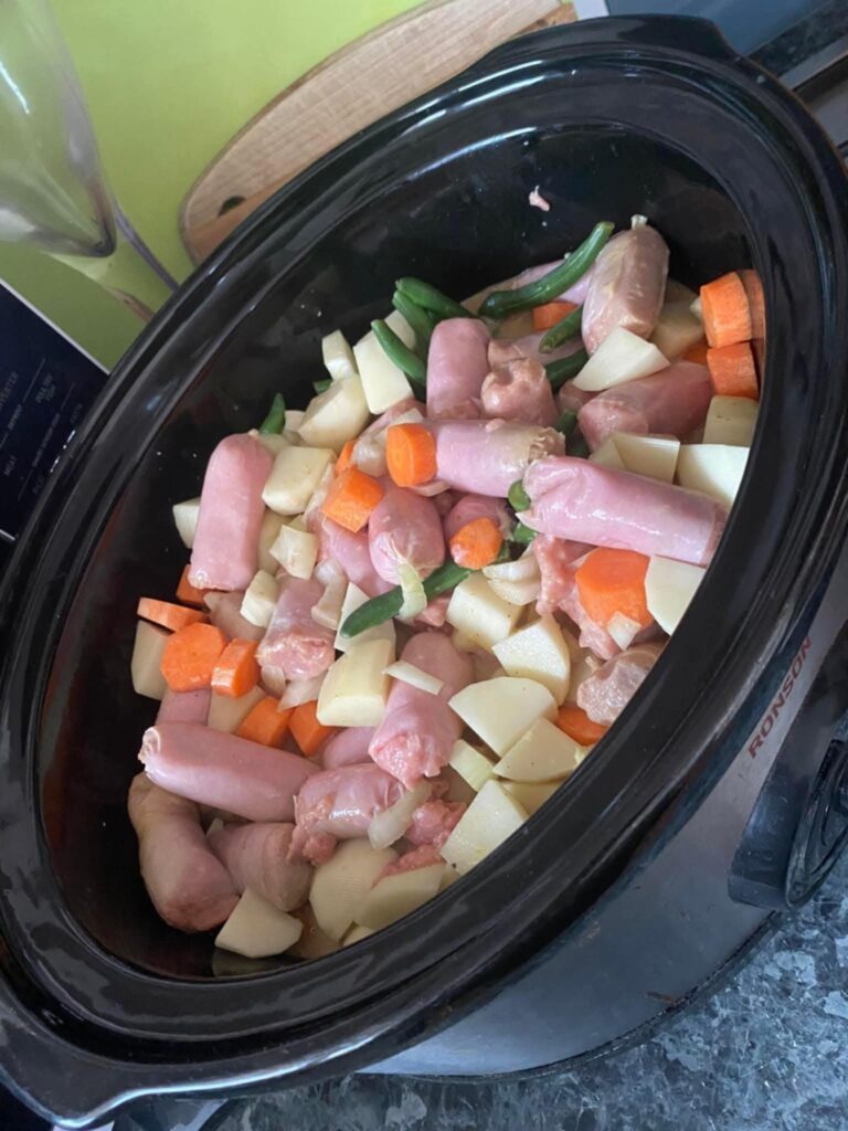 Curried Sausages Recipe