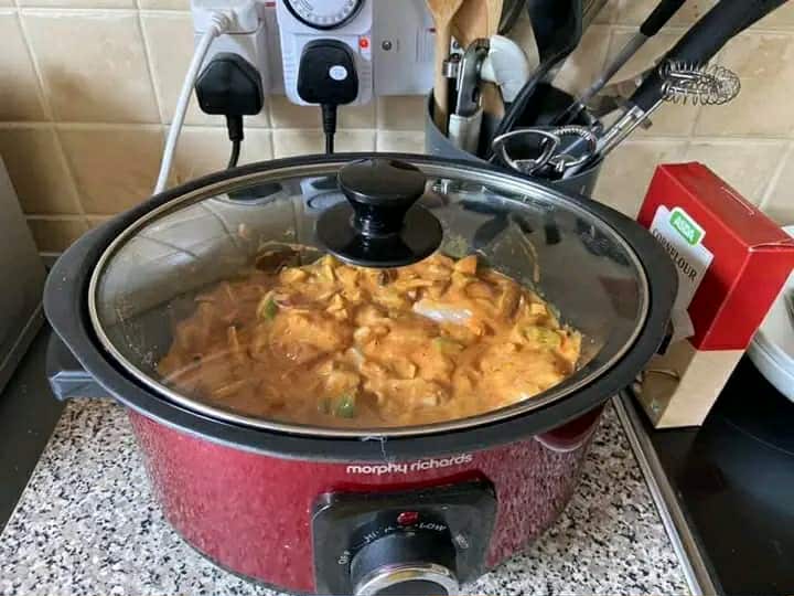 Easy chicken curry