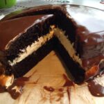 Chocolate caramel mud cake
