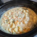 Slow Cooker Chicken Pot Pie Gnocchi