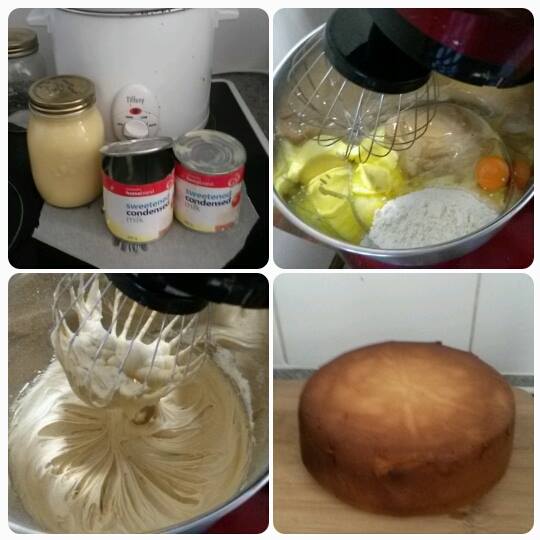 Slow cooker caramel cake