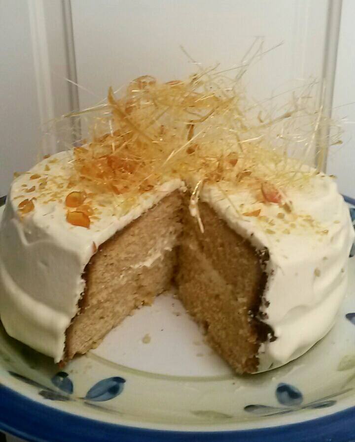 Slow cooker caramel cake