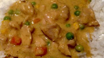 Easy Creamy Chicken Curry