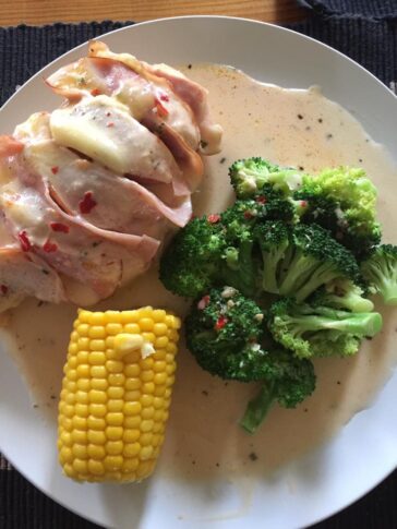 Creamy Hassleback Chicken