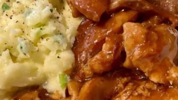 sticky french chicken