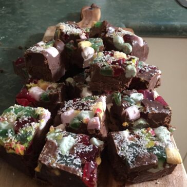 Rocky Road Fudge