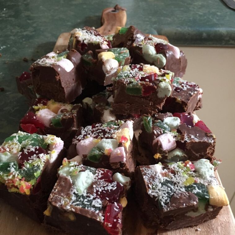 Rocky Road Fudge