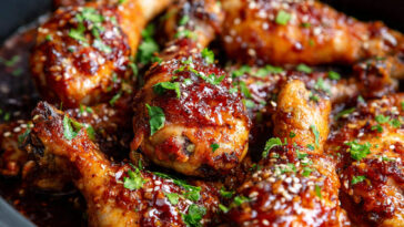 Slow Cooker Chicken Legs (2 Ingredients)