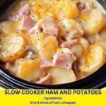 Slow Cooker Ham & Potato Casserole