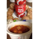 Slow Cooker Porcupine Meatballs