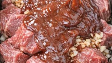 3-Ingredient Saucy BBQ Beef