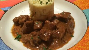 Braised Steak and Onions