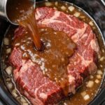 Brown Gravy Over Raw Chuck Roast