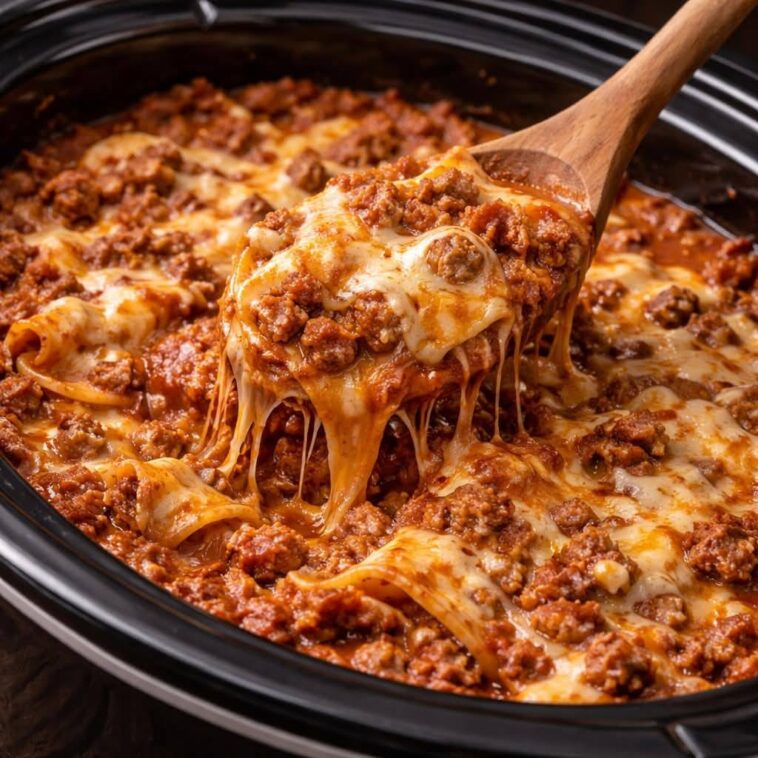 CROCKPOT LASAGNA