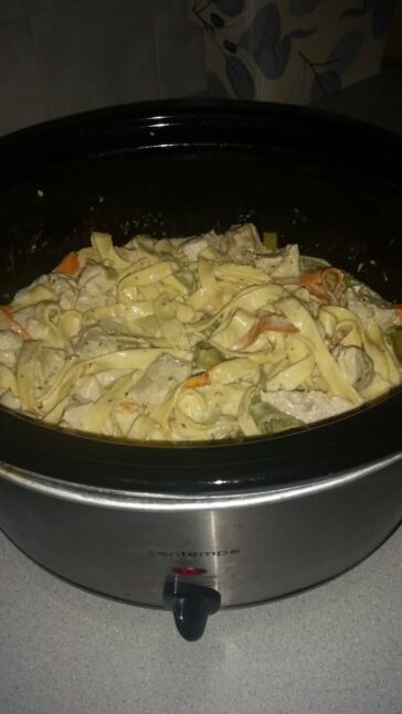Creamy Pesto Chicken Fettuccine