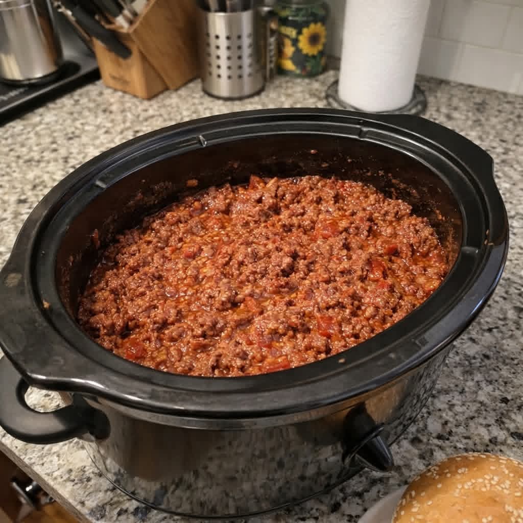 CROCKPOT SLOPPY JOES
