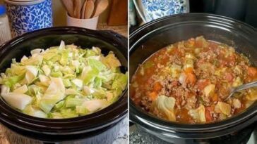 Friendly Slow Cooker Cabbage Soup