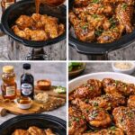 Honey Garlic Crockpot Chicken