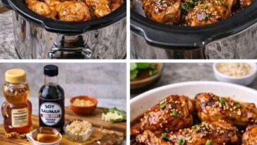 Honey Garlic Crockpot Chicken