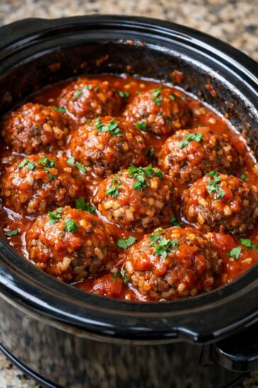 Amish Porcupine Meatballs