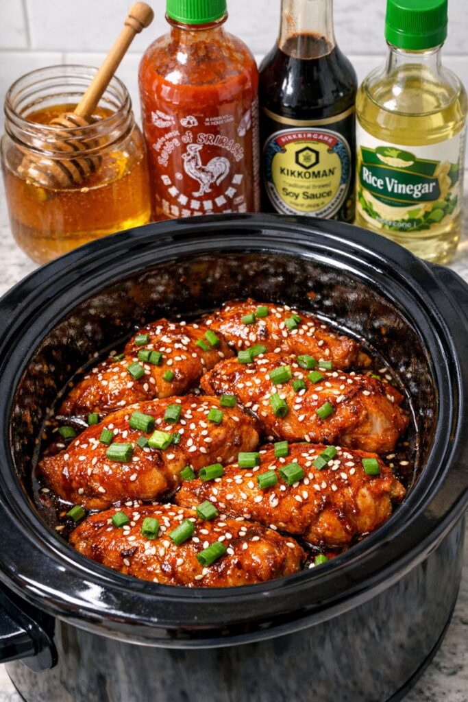 Honey Sriracha Chicken