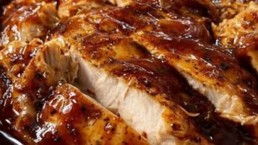 Sweet Baby Ray’s Crockpot Chicken recipe