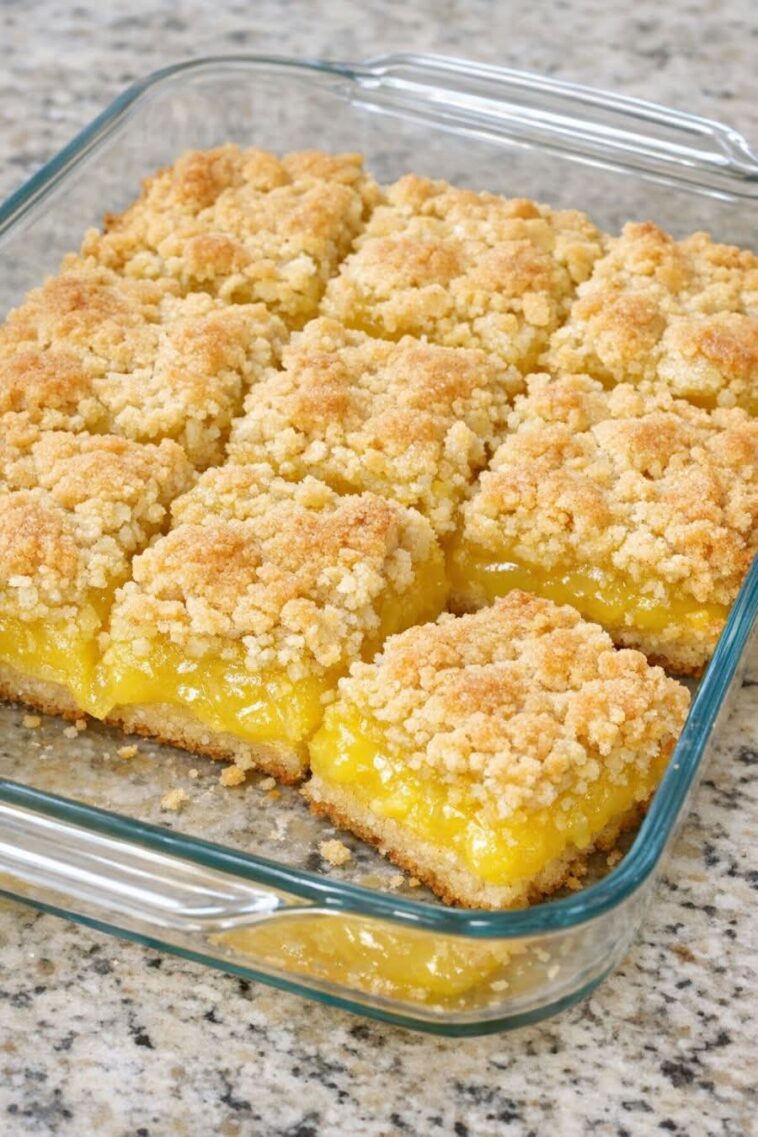 3-Ingredient Lemon Bars