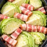 3-Ingredient Slow Cooker Bacon and Cabbage