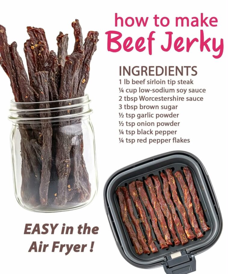 Air Fryer Beef Jerky