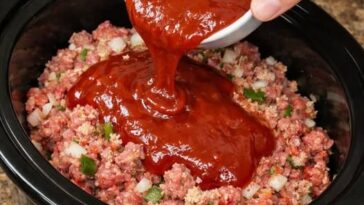 Amish Brown Sugar Meatloaf Slow Cooker