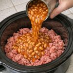 Amish Calico Beans in a Slow Cooker