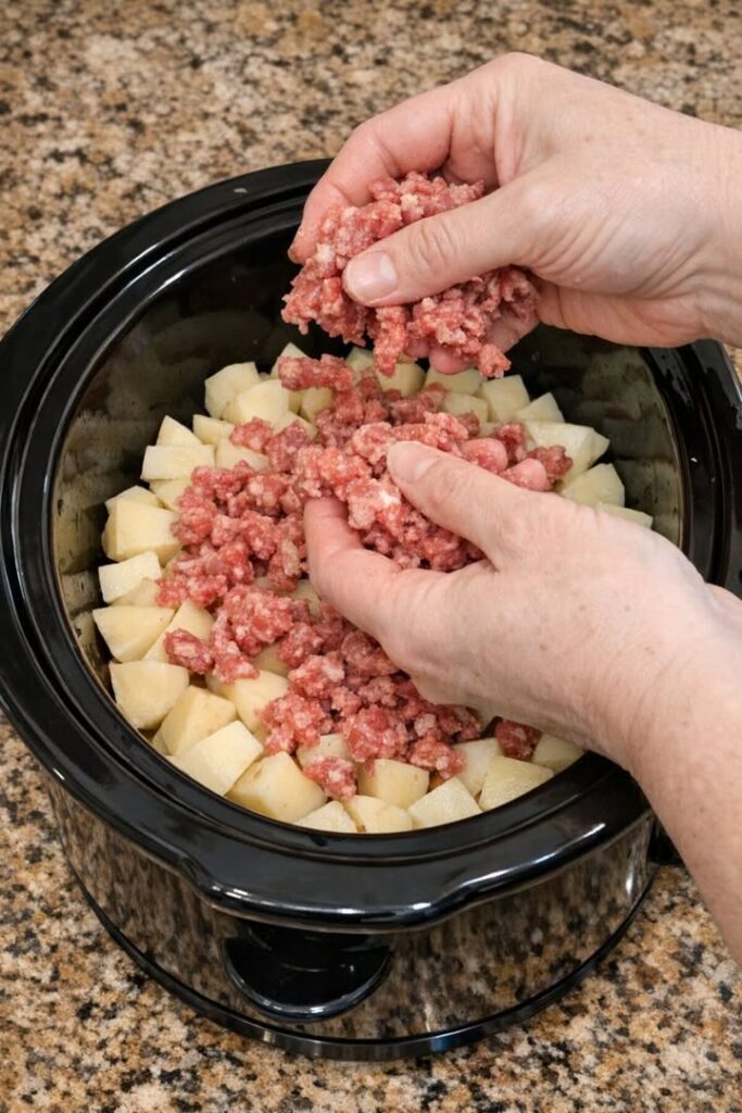 Slow Cooker Amish Poor Man’s Stew