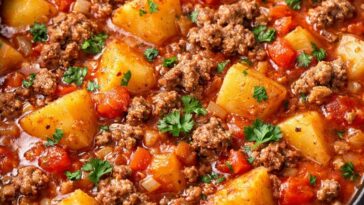 Slow Cooker Amish Poor Man’s Stew