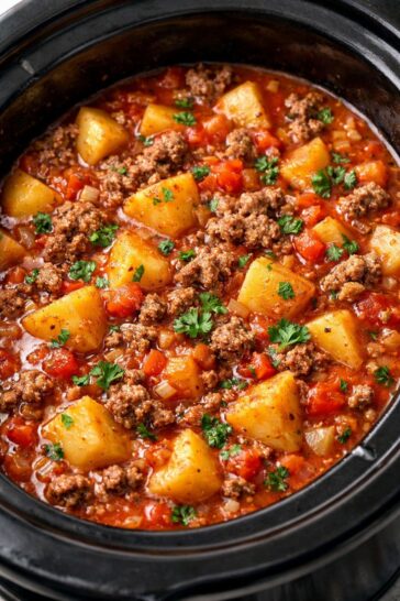 Slow Cooker Amish Poor Man’s Stew