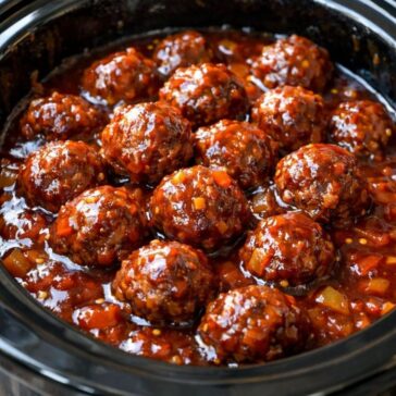 Amish Sweet and Sour Meatballs