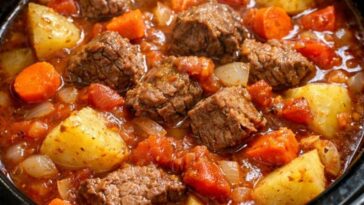 Amish Tomato Beef Stew