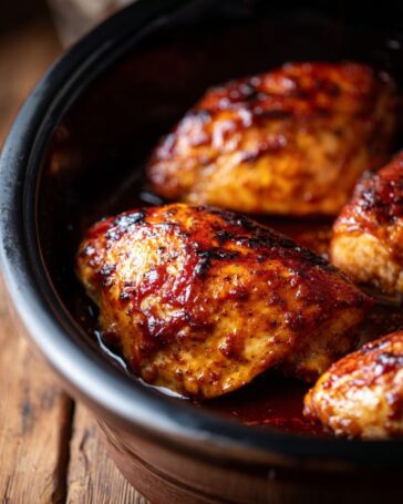 BBQ Chicken Slow Cooker 2-ing
