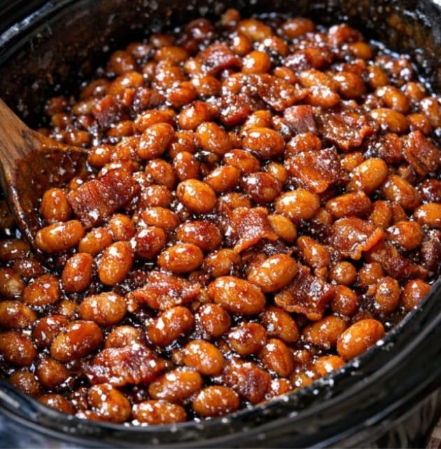 Baked Beans Amish In Slow Cooker