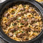 Beef Stroganoff Slow Cooker Family-Style