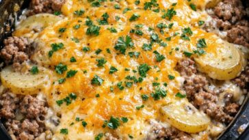 Beef and Potato Casserole Slow Cooker