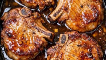Brown Ale Pork Chops In Slow Cooker 3-Ing